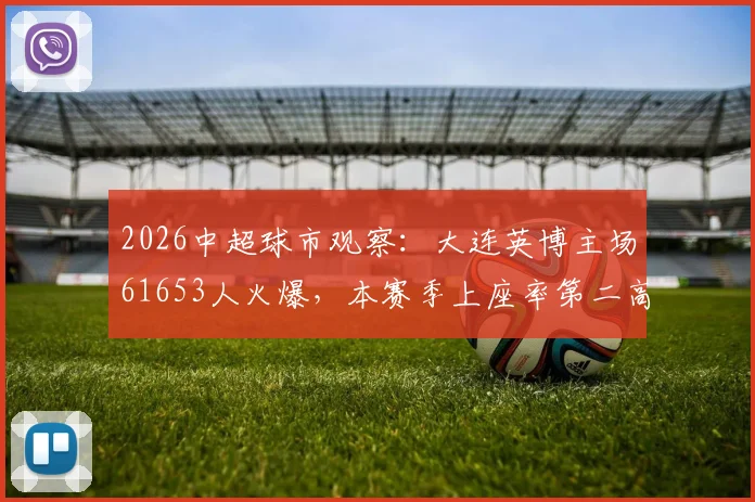 2026中超球市观察：大连英博主场61653人火爆，本赛季上座率第二高背后的足球城魅力